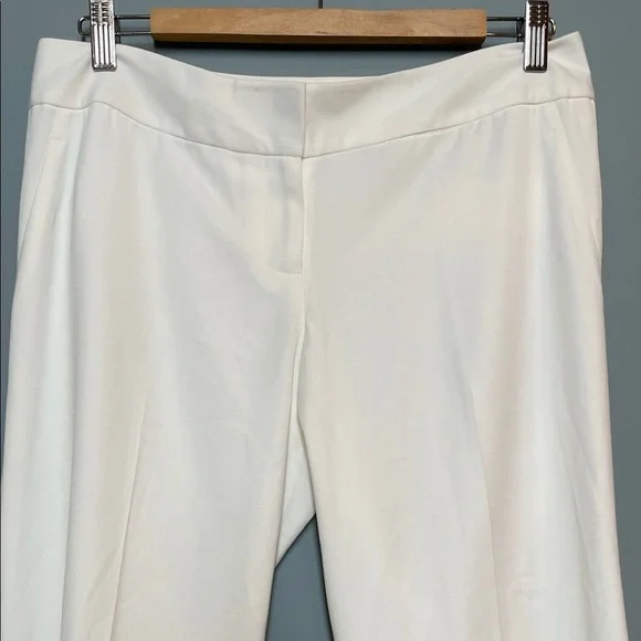 The Limited Drew Fit Flare Pants Dress Trousers white size 6 - Picture 4 of 10